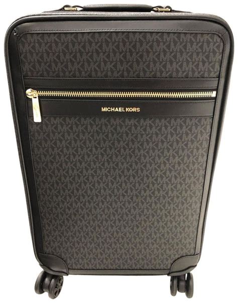 michael kors travel tote small black|michael kors travel suitcase.